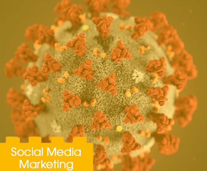 Social advertising corona